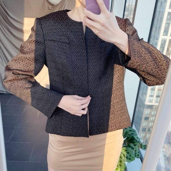 Vintage Blu's Black Blazer Jacket - Picture 2 of 7